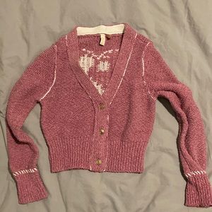Anthropologie knitted cardigan